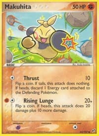 Makuhita - EX Deoxys - Pokemon card