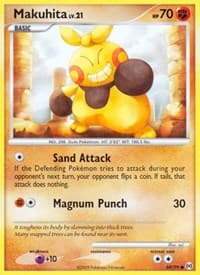 Makuhita - Arceus - Pokemon card