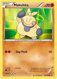 Makuhita - Boundaries Crossed - Pokemon card