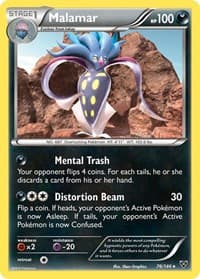 Malamar (76) - XY Base Set - Pokemon card