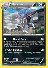 Malamar (77) - XY Base Set - Pokemon card