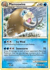 Mamoswine - Triumphant - Pokemon card