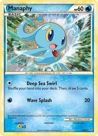 Manaphy - Unleashed - Pokemon card