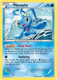 Manaphy - Plasma Storm - Pokemon card