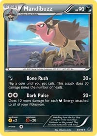 Mandibuzz - Emerging Powers - Pokemon card