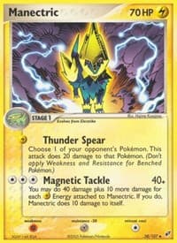Manectric - EX Deoxys - Pokemon card