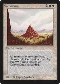 Conversion - Beta Edition - Magic: The Gathering card
