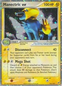 Manectric ex - EX Deoxys - Pokemon card