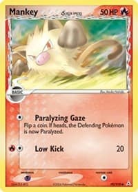 Mankey (Delta Species) - EX Holon Phantoms - Pokemon card
