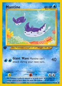 Mantine - Neo Destiny - Pokemon card