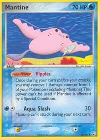 Mantine - EX Team Rocket Returns - Pokemon card