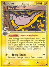 Mantine (Delta Species) - EX Dragon Frontiers - Pokemon card