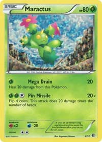 Maractus - McDonald's Promos 2011 - Pokemon card