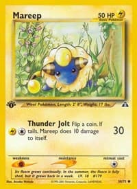 Mareep - Neo Discovery - Pokemon card
