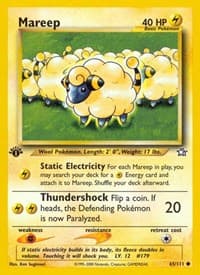 Mareep - Neo Genesis - Pokemon card