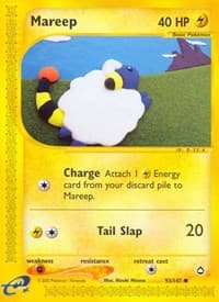 Mareep - Aquapolis - Pokemon card