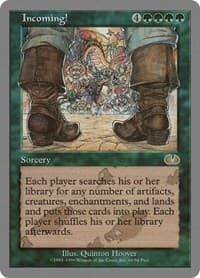 Incoming! - Unglued - Magic: The Gathering card