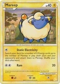 Mareep (#20) - HGSS Trainer Kit: Gyarados & Raichu - Pokemon card