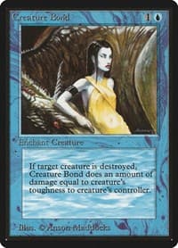 Creature Bond - Beta Edition - Magic: The Gathering card