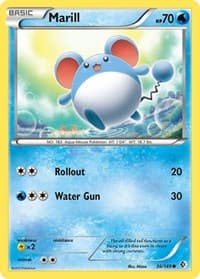 Marill - Boundaries Crossed - Pokemon card