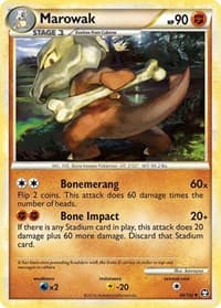 Marowak - Triumphant - Pokemon card