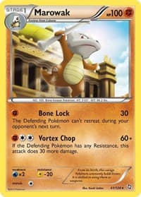 Marowak - Dragons Exalted - Pokemon card