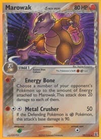 Marowak (Delta Species) - EX Delta Species - Pokemon card