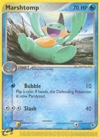 Marshtomp - EX Ruby and Sapphire - Pokemon card