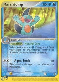 Marshtomp - EX Ruby and Sapphire - Pokemon card