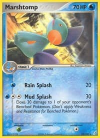Marshtomp - EX Crystal Guardians - Pokemon card