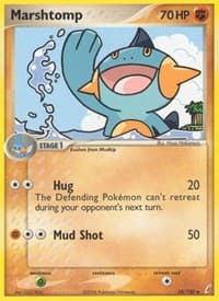 Marshtomp - EX Crystal Guardians - Pokemon card