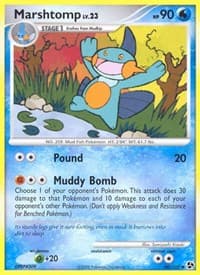 Marshtomp - Great Encounters - Pokemon card