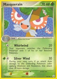 Masquerain - EX Hidden Legends - Pokemon card
