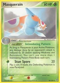 Masquerain - EX Deoxys - Pokemon card