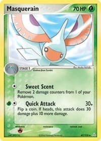 Masquerain - EX Holon Phantoms - Pokemon card