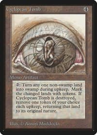 Cyclopean Tomb - Beta Edition - Magic: The Gathering card