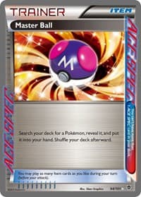 Master Ball - Plasma Blast - Pokemon card