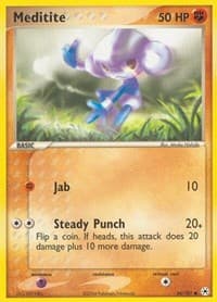 Meditite - EX Hidden Legends - Pokemon card