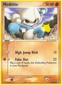 Meditite - EX Emerald - Pokemon card