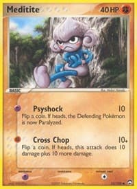 Meditite - EX Power Keepers - Pokemon card