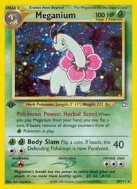 Meganium (10) - Neo Genesis - Pokemon card