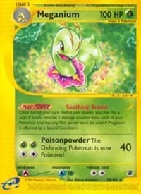 Meganium (54) - Expedition - Pokemon card