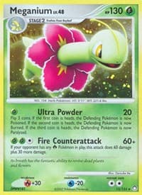 Meganium - Mysterious Treasures - Pokemon card