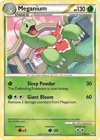 Meganium - Call of Legends - Pokemon card