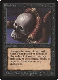 Deathlace - Beta Edition - Magic: The Gathering card
