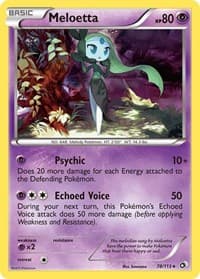 Meloetta (78) - Legendary Treasures - Pokemon card