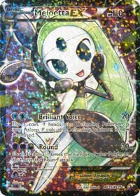 Meloetta EX (Full Art) - Legendary Treasures: Radiant Collection - Pokemon card