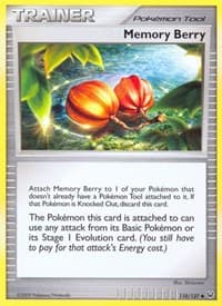 Memory Berry - Platinum - Pokemon card