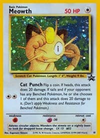 Meowth - WoTC Promo - Pokemon card