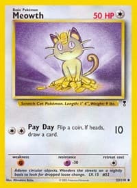 Meowth - Legendary Collection - Pokemon card